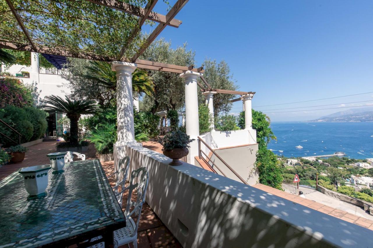 Villa Ginestra By Elite Villas Capri Exterior photo